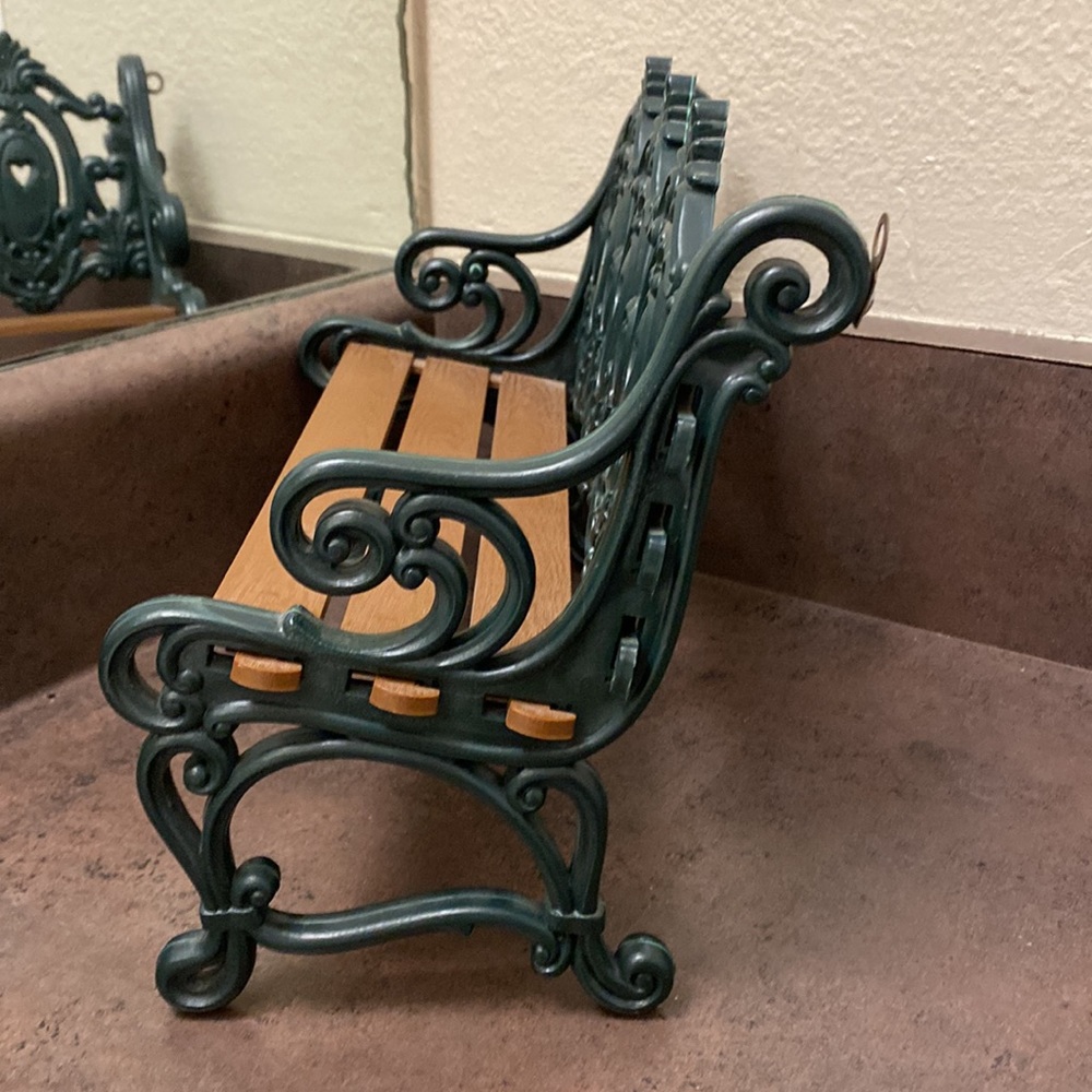Homco Miniature bench - Picture 7 of 15